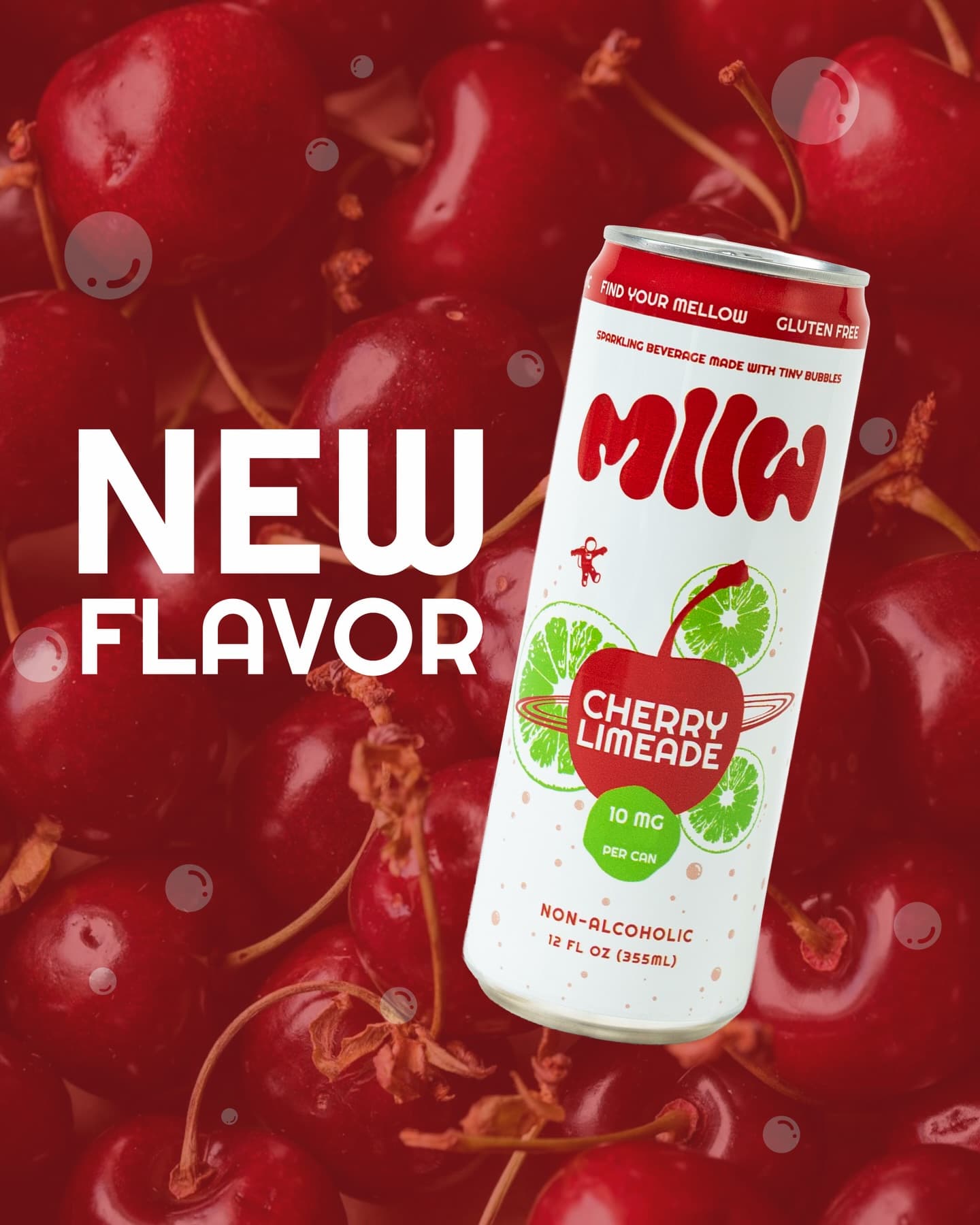 Cherry Sparkling Limeade (4-pack)