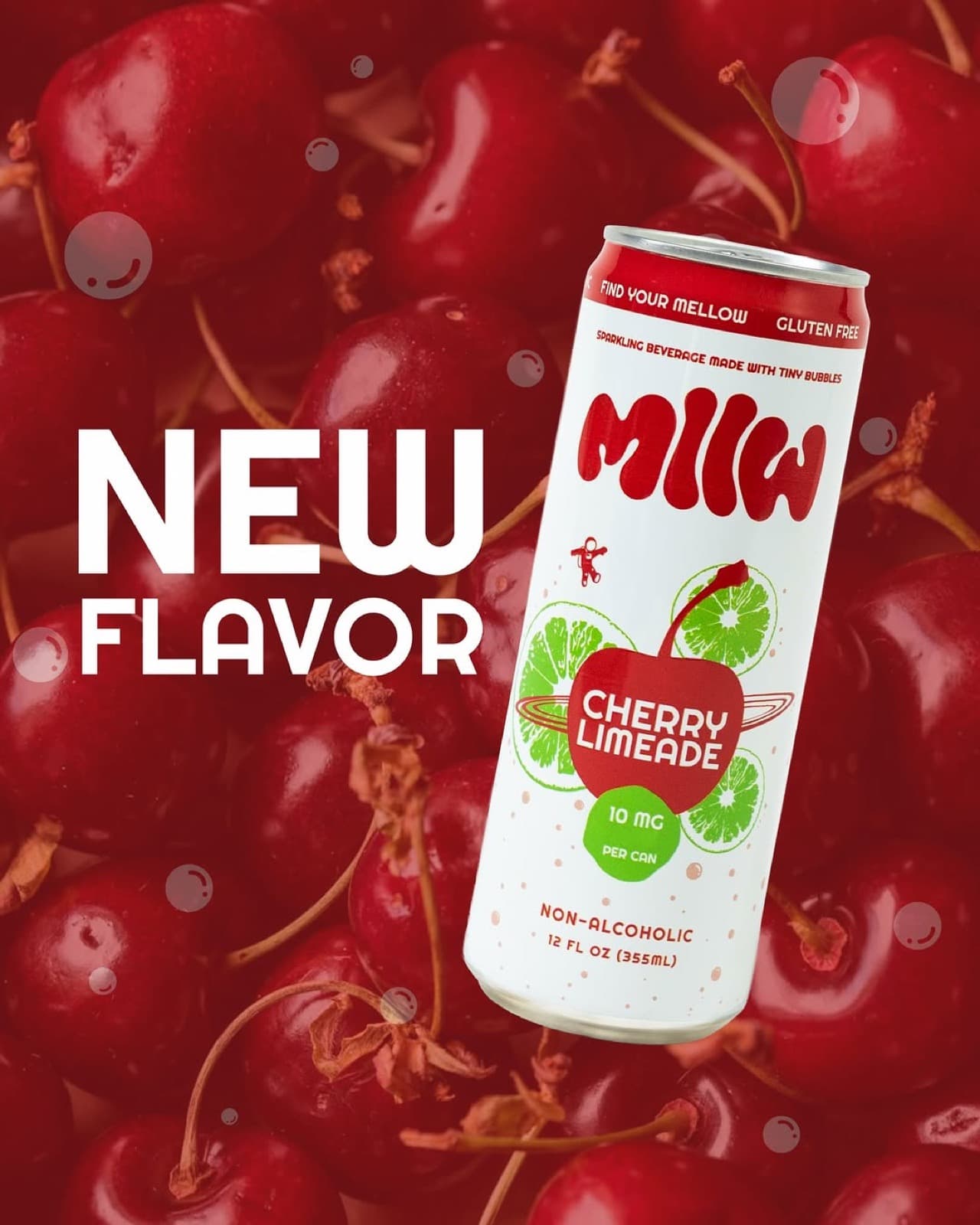 Cherry Sparkling Limeade (4-pack)