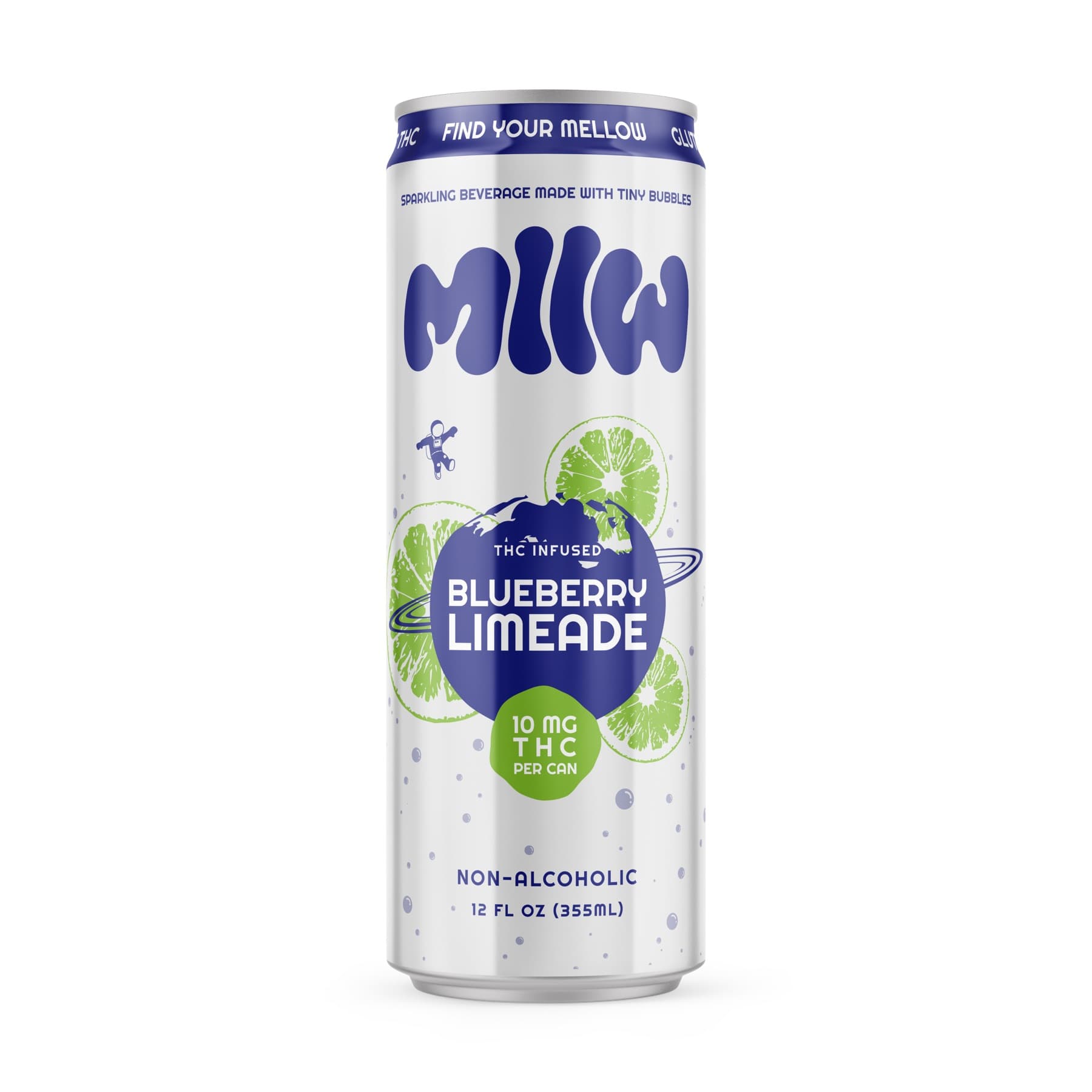 Blueberry Sparkling Limeade (4-Pack)